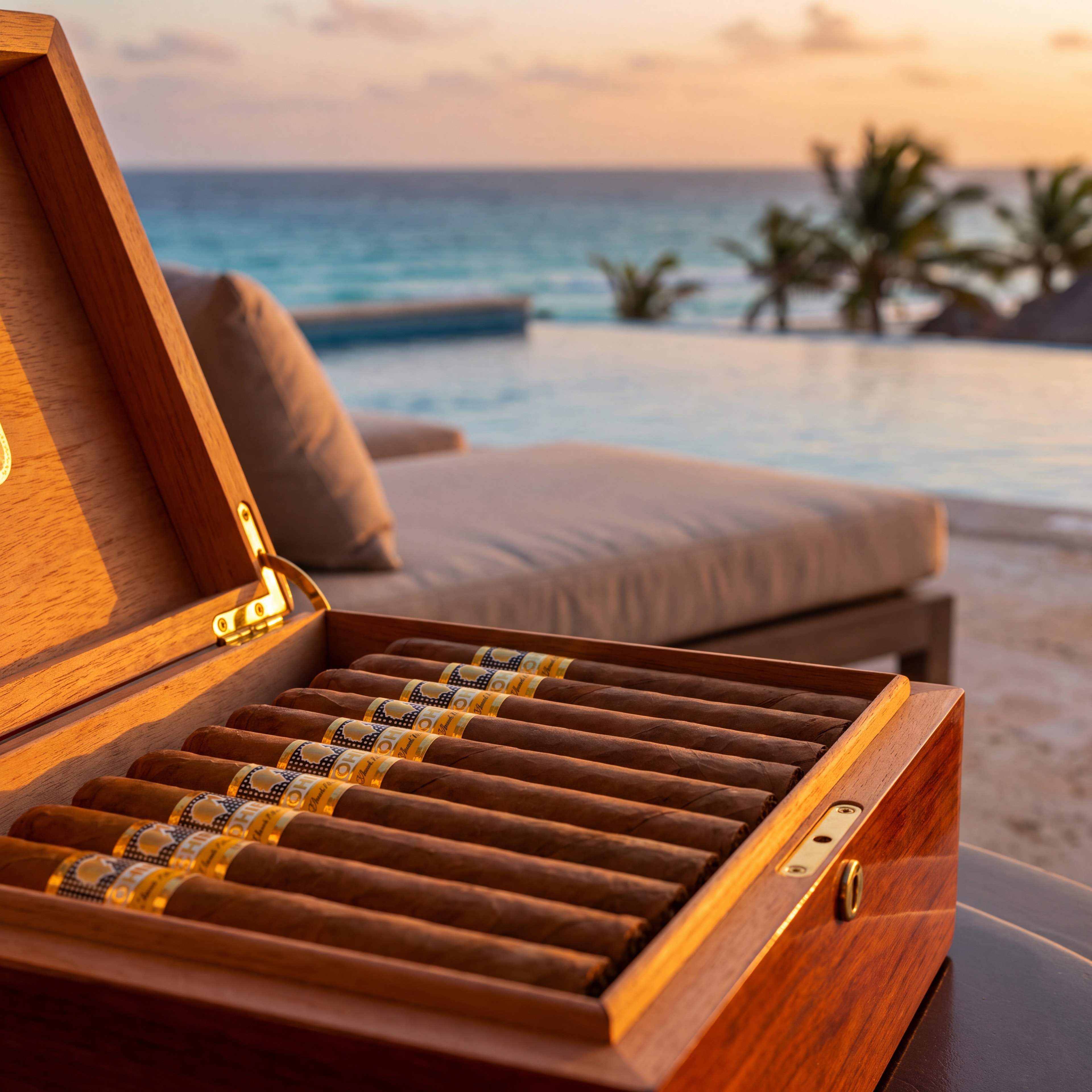 Premium cigar box